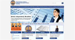 Desktop Screenshot of ceccaralba.ro
